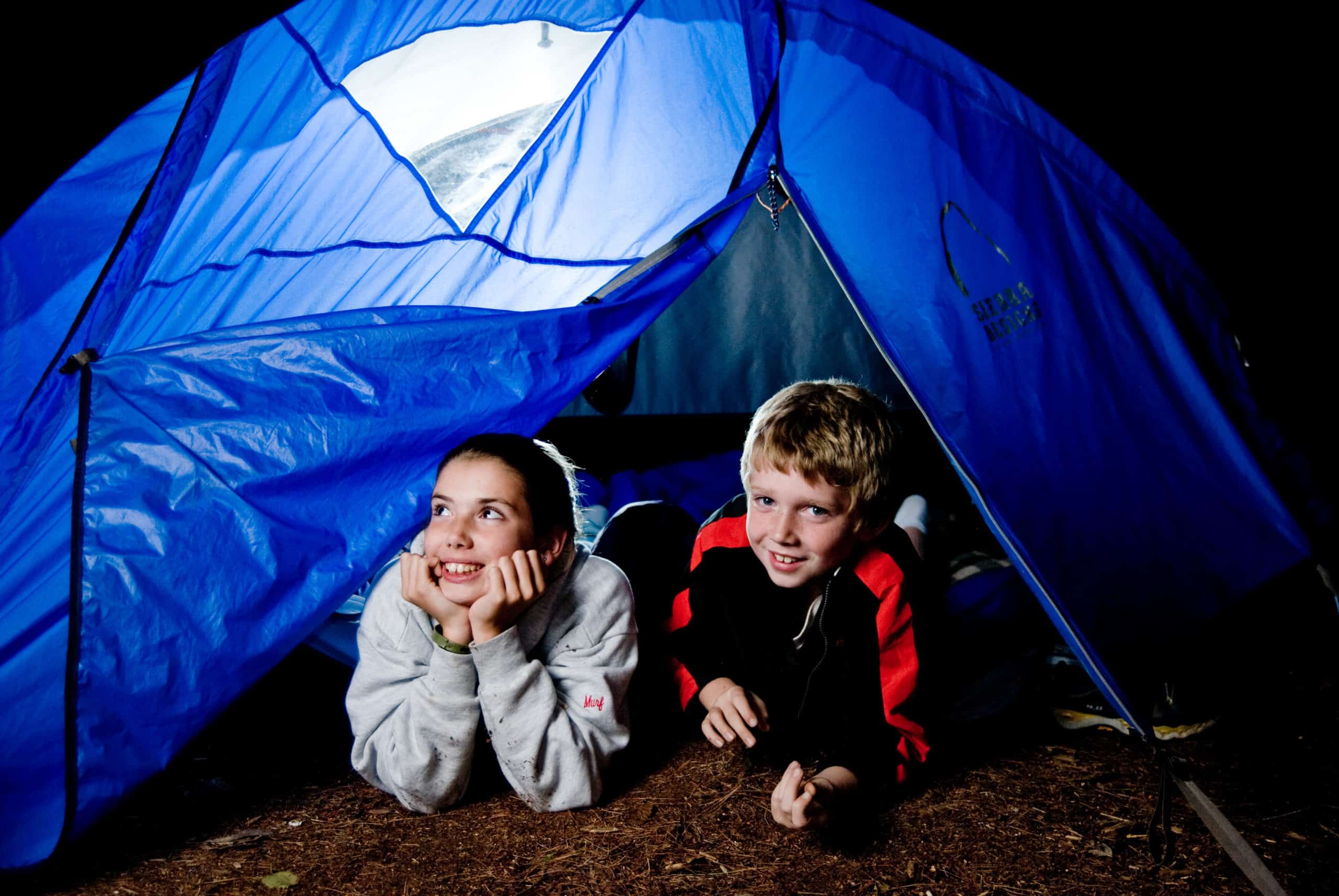 Kids And Camping.
